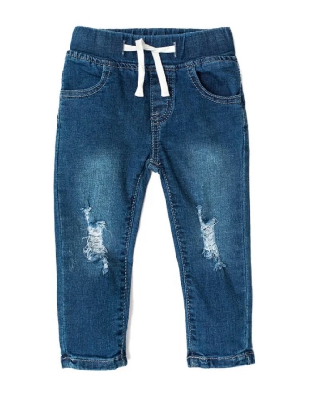 Little Bipsy Classic Distressed Denim | 2T-3T
